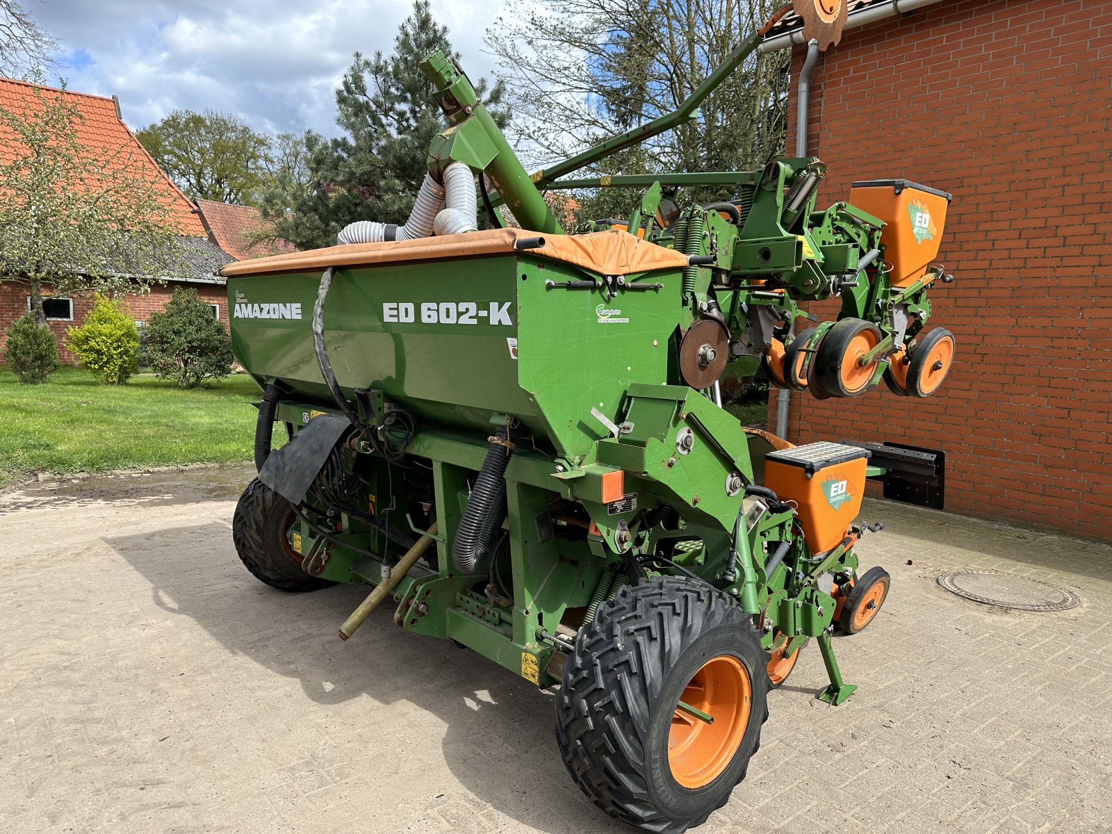 Einzelkornsägerät typu Amazone ED 602-K Contour, Gebrauchtmaschine w Schweringen (Zdjęcie 12)