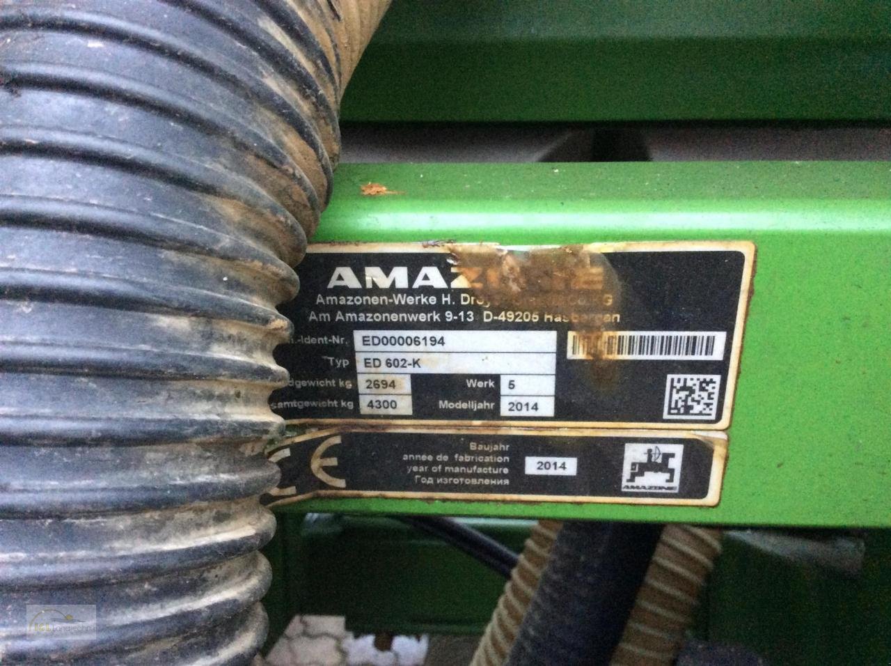 Einzelkornsägerät za tip Amazone ED 602-K, Gebrauchtmaschine u Pfreimd (Slika 6)