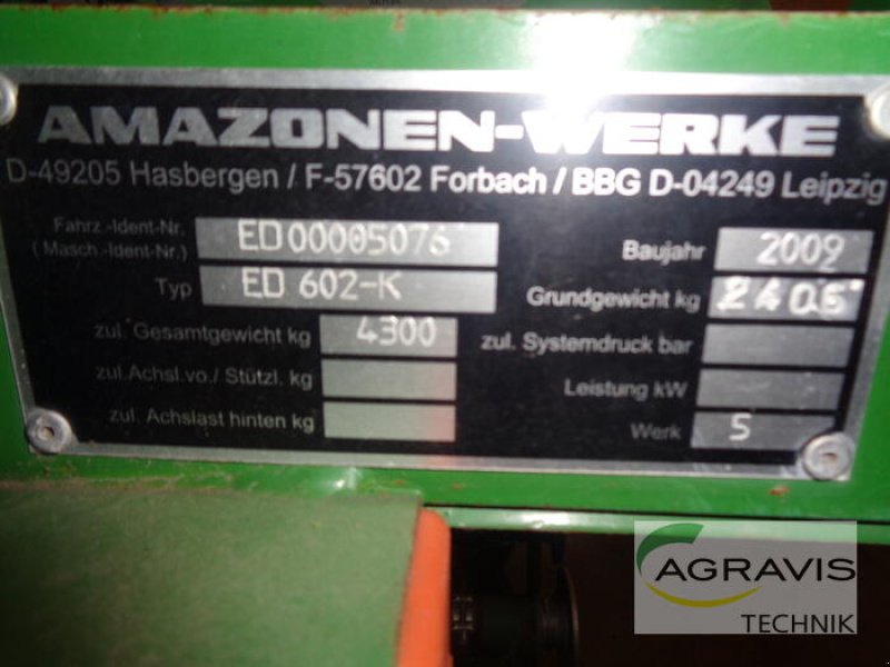 Einzelkornsägerät des Typs Amazone ED 602 K, Gebrauchtmaschine in Nartum (Bild 2)