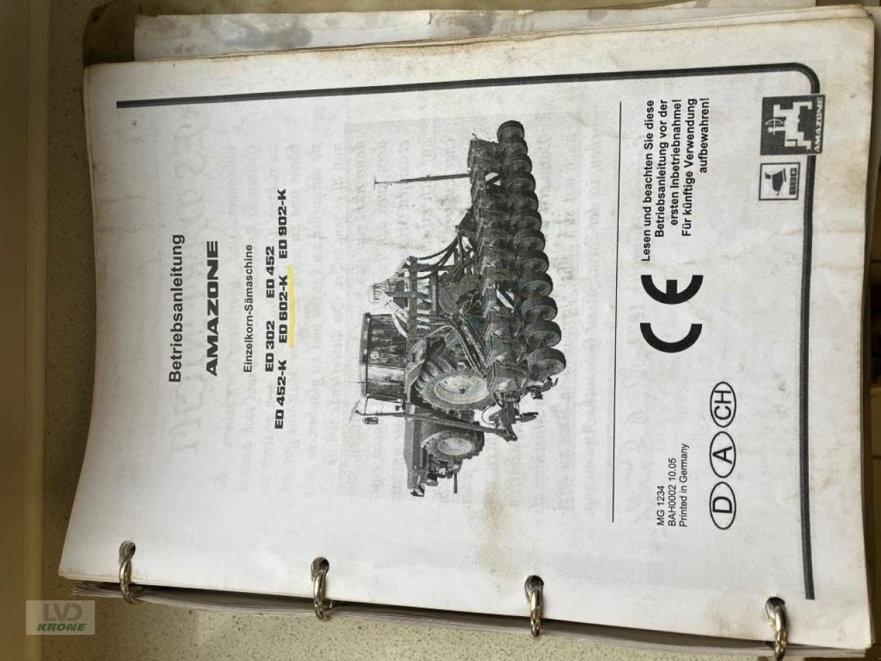 Einzelkornsägerät typu Amazone ED 602-K, Gebrauchtmaschine v Spelle (Obrázek 15)