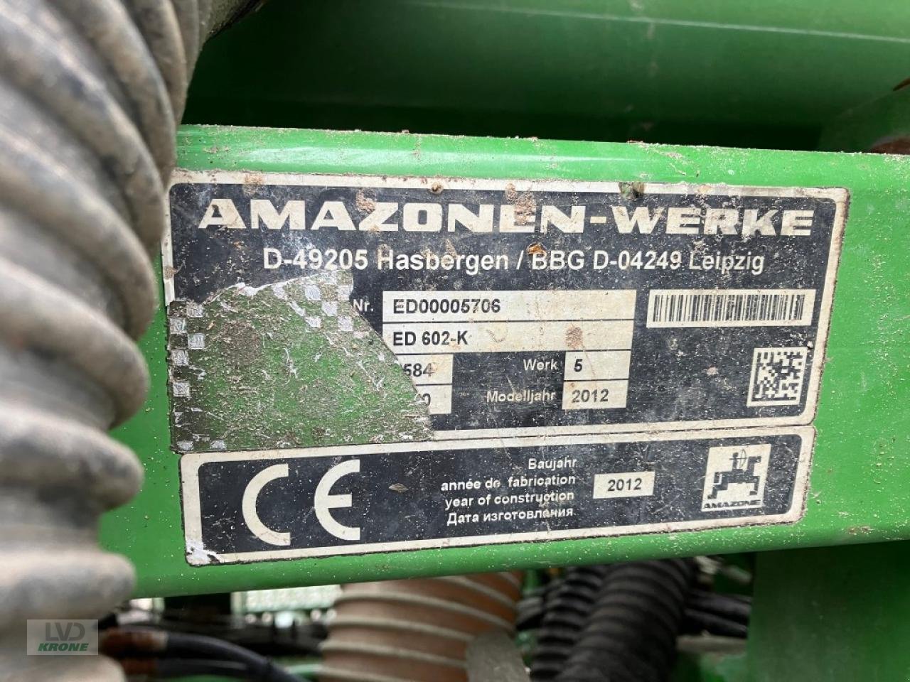 Einzelkornsägerät des Typs Amazone ED 602-K, Gebrauchtmaschine in Spelle (Bild 17)