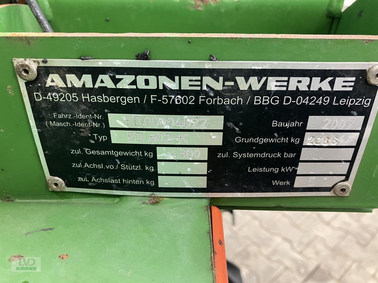 Einzelkornsägerät typu Amazone ED 602 K, Gebrauchtmaschine v Spelle (Obrázek 18)