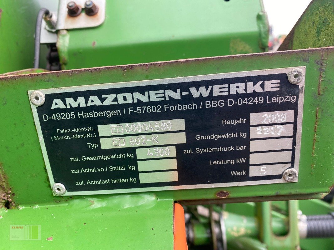 Einzelkornsägerät Türe ait Amazone ED 602-K, Gebrauchtmaschine içinde Risum-Lindholm (resim 18)