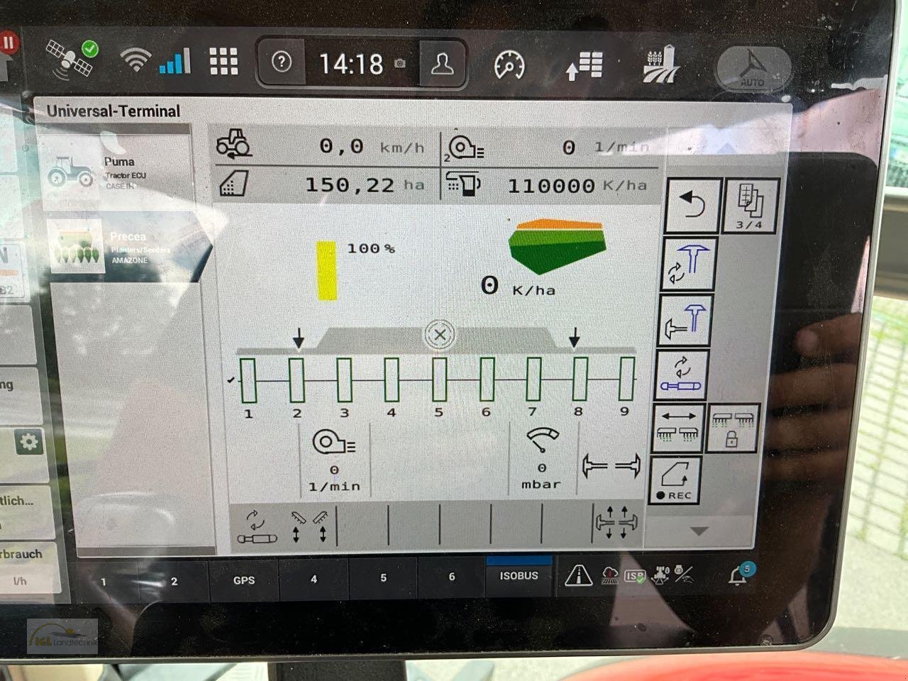 Einzelkornsägerät du type Amazone Precea 6000-2 FCC Su, Gebrauchtmaschine en Pfreimd (Photo 8)