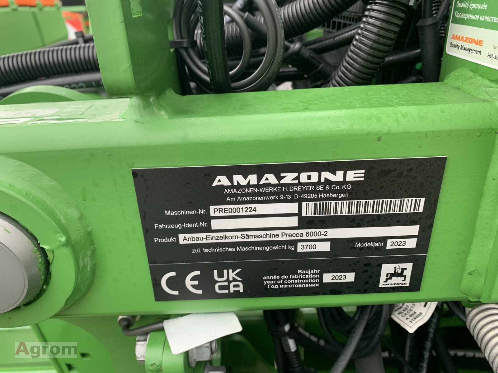 Einzelkornsägerät типа Amazone Precea 6000-2FCC Super, Neumaschine в Meißenheim-Kürzell (Фотография 13)