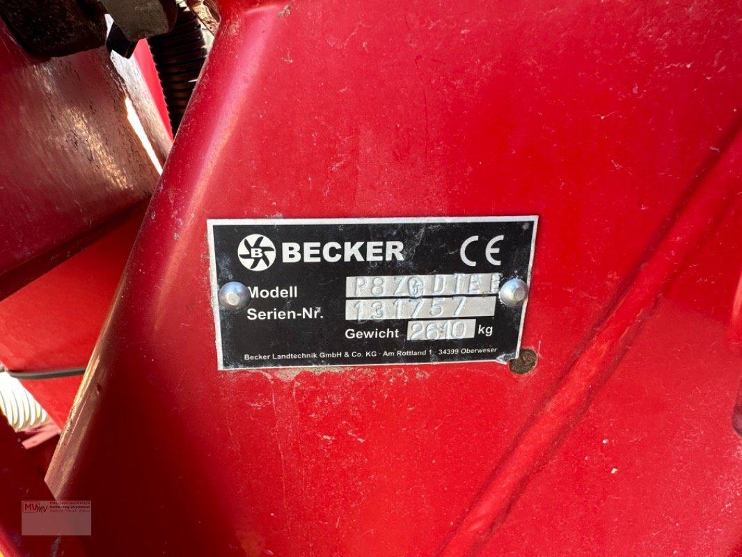 Einzelkornsägerät tip Becker Aeromat 8 DTE E-Motion, Gebrauchtmaschine in Neubrandenburg (Poză 8)