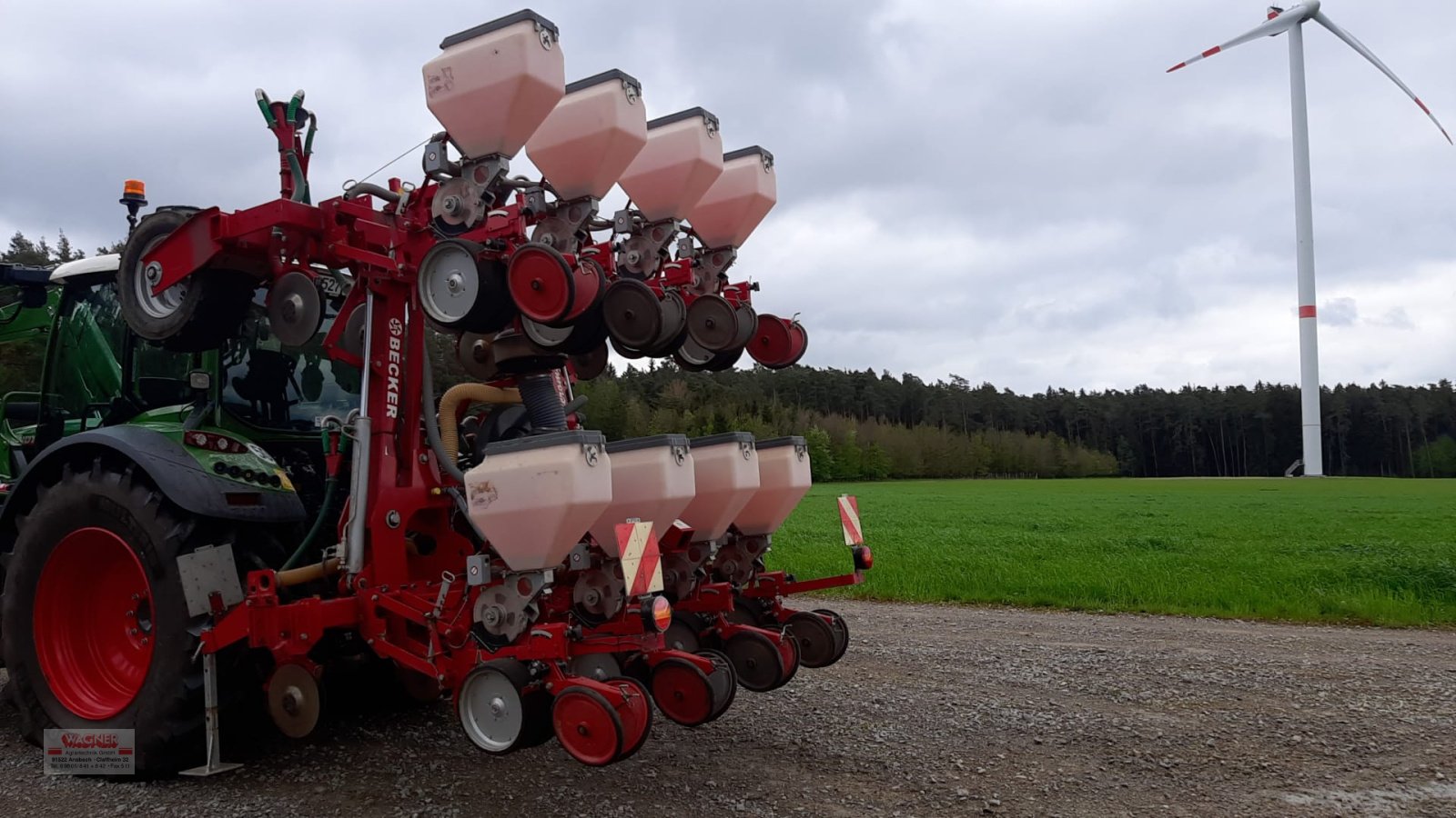 Einzelkornsägerät del tipo Becker Aeromat DTE E-Motion, Gebrauchtmaschine en Ansbach (Imagen 3)