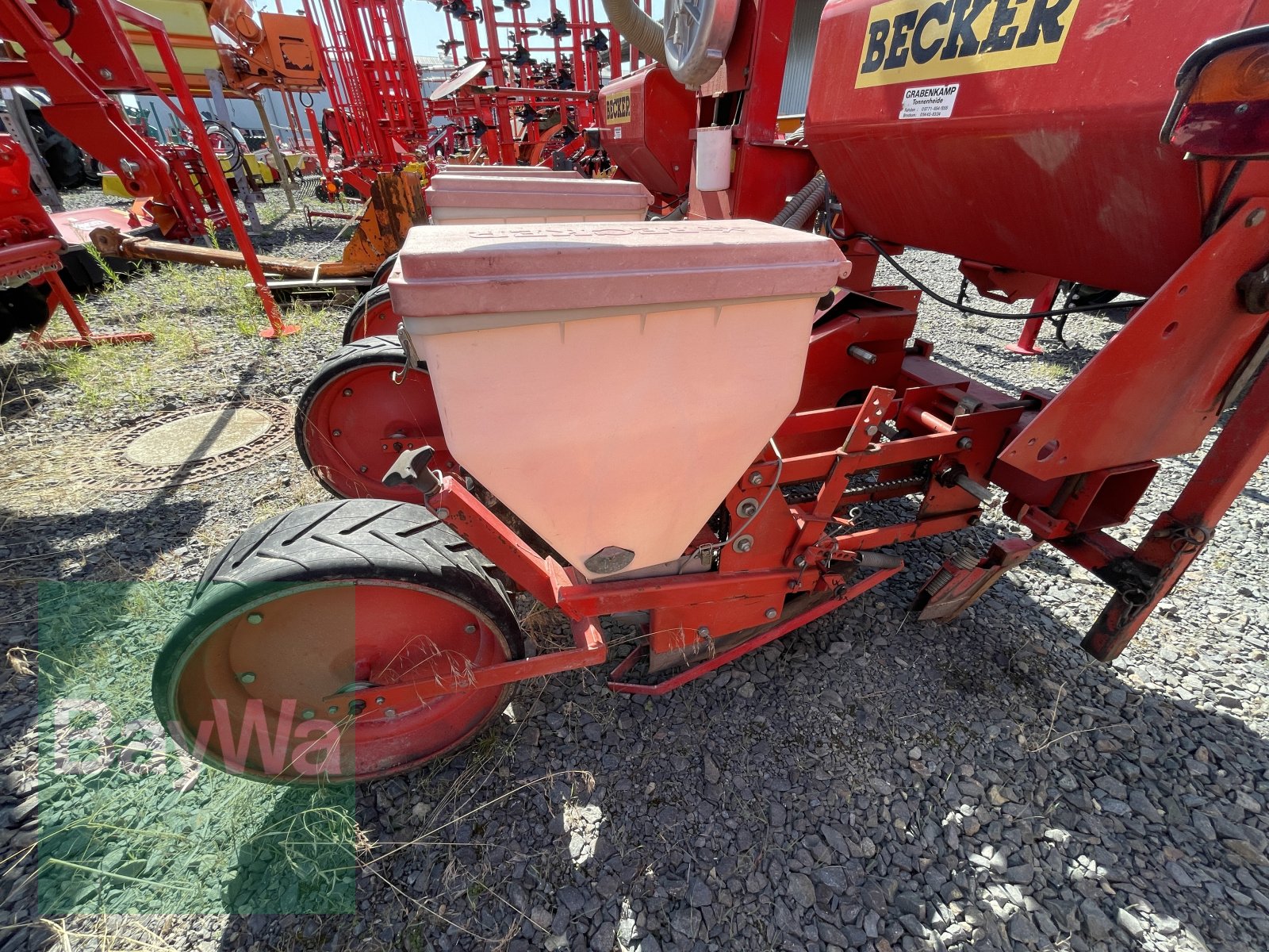 Einzelkornsägerät du type Becker Aeromat  II, Gebrauchtmaschine en Bamberg (Photo 10)