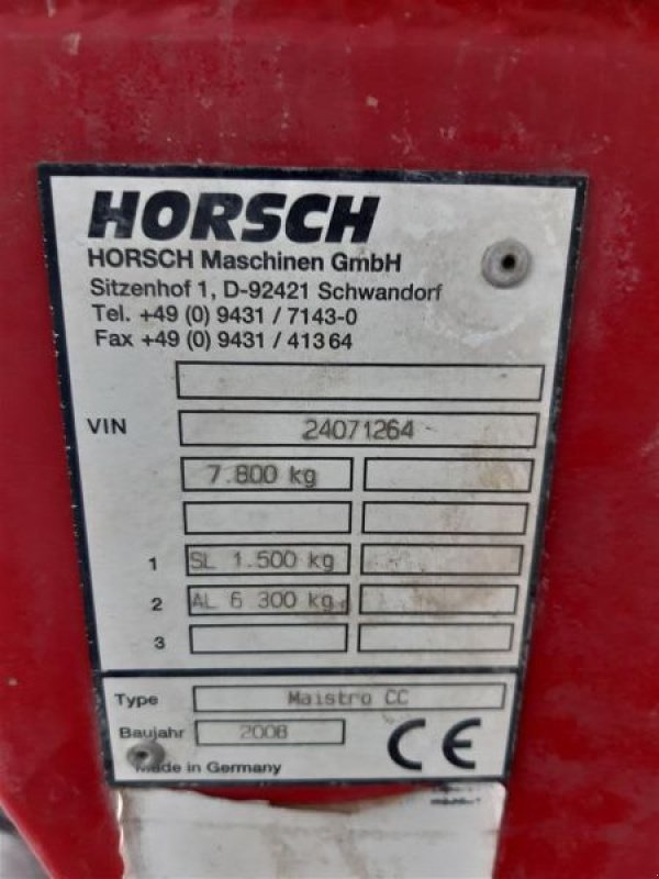 Einzelkornsägerät des Typs Horsch GEBR. DRILLMA. HORSCH MAISTRO, Gebrauchtmaschine in Grimma (Bild 18)