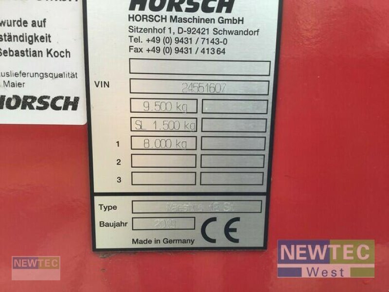 Einzelkornsägerät del tipo Horsch MAESTRO 12.75 SW, Gebrauchtmaschine In Cadenberge (Immagine 9)