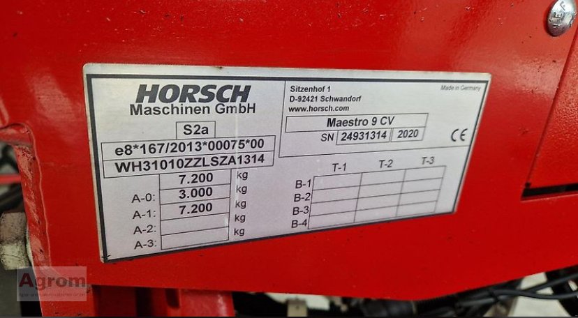 Einzelkornsägerät типа Horsch Maestro 9CV, Gebrauchtmaschine в Riedhausen (Фотография 11)