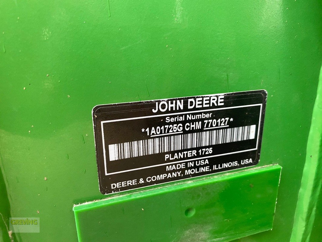 Einzelkornsägerät des Typs John Deere 1725NT+FT180, Gebrauchtmaschine in Ahaus (Bild 19)