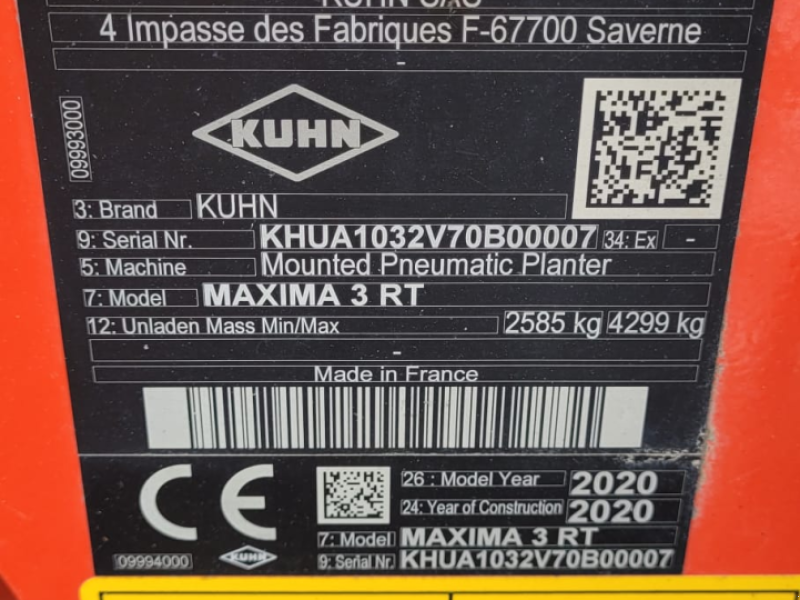 Einzelkornsägerät типа Kuhn MAXIMA 3 RT, Gebrauchtmaschine в Rathenow (Фотография 1)