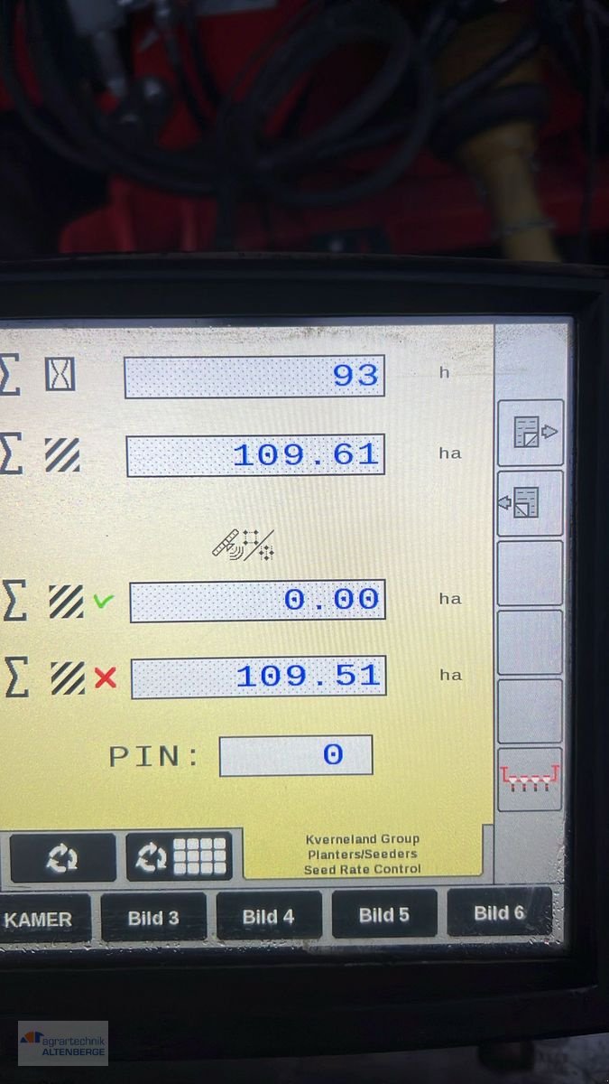 Einzelkornsägerät tip Kverneland Optima F 8-Reihig Freischaltung Section Controll, Vorführmaschine in Altenberge (Poză 8)