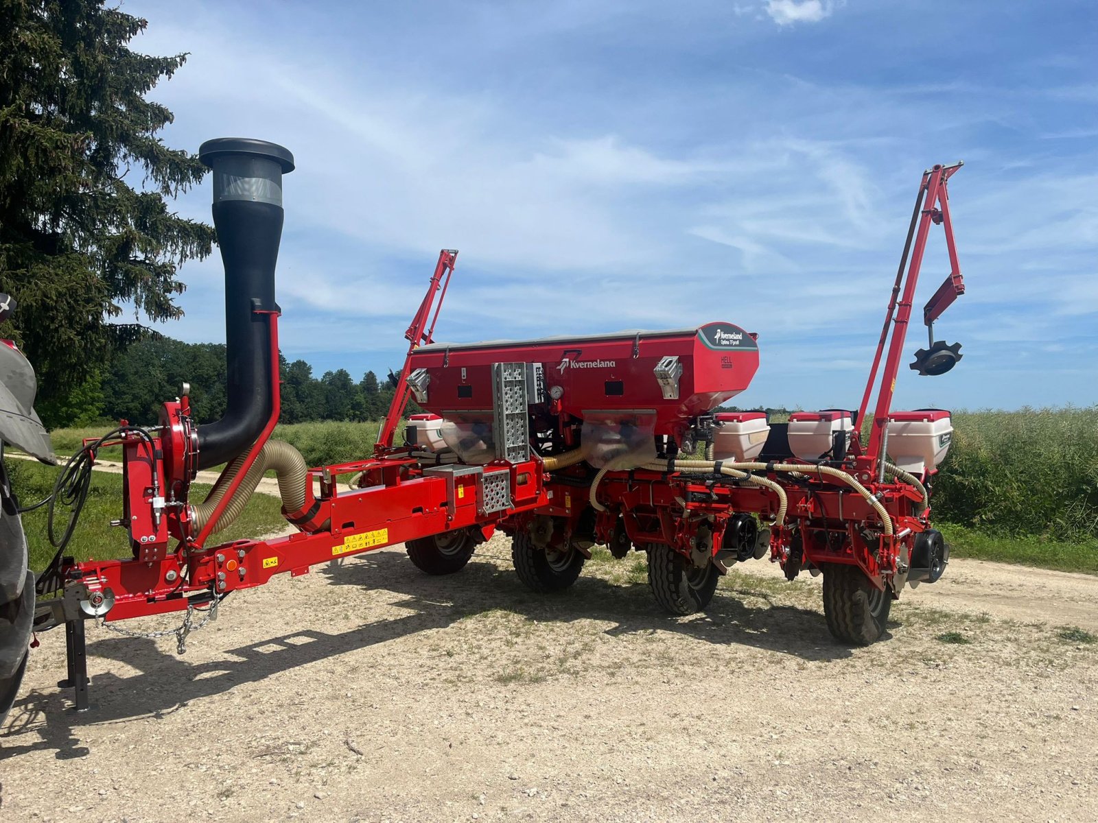 Einzelkornsägerät des Typs Kverneland Optima TF Profi, Gebrauchtmaschine in Wachenzell (Bild 1)