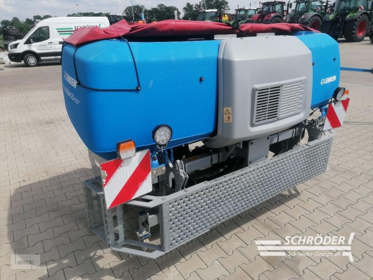 Einzelkornsägerät van het type Lemken AZURIT 9/8.75 K D + SOLITAIR 23/1900, Gebrauchtmaschine in Wildeshausen (Foto 12)