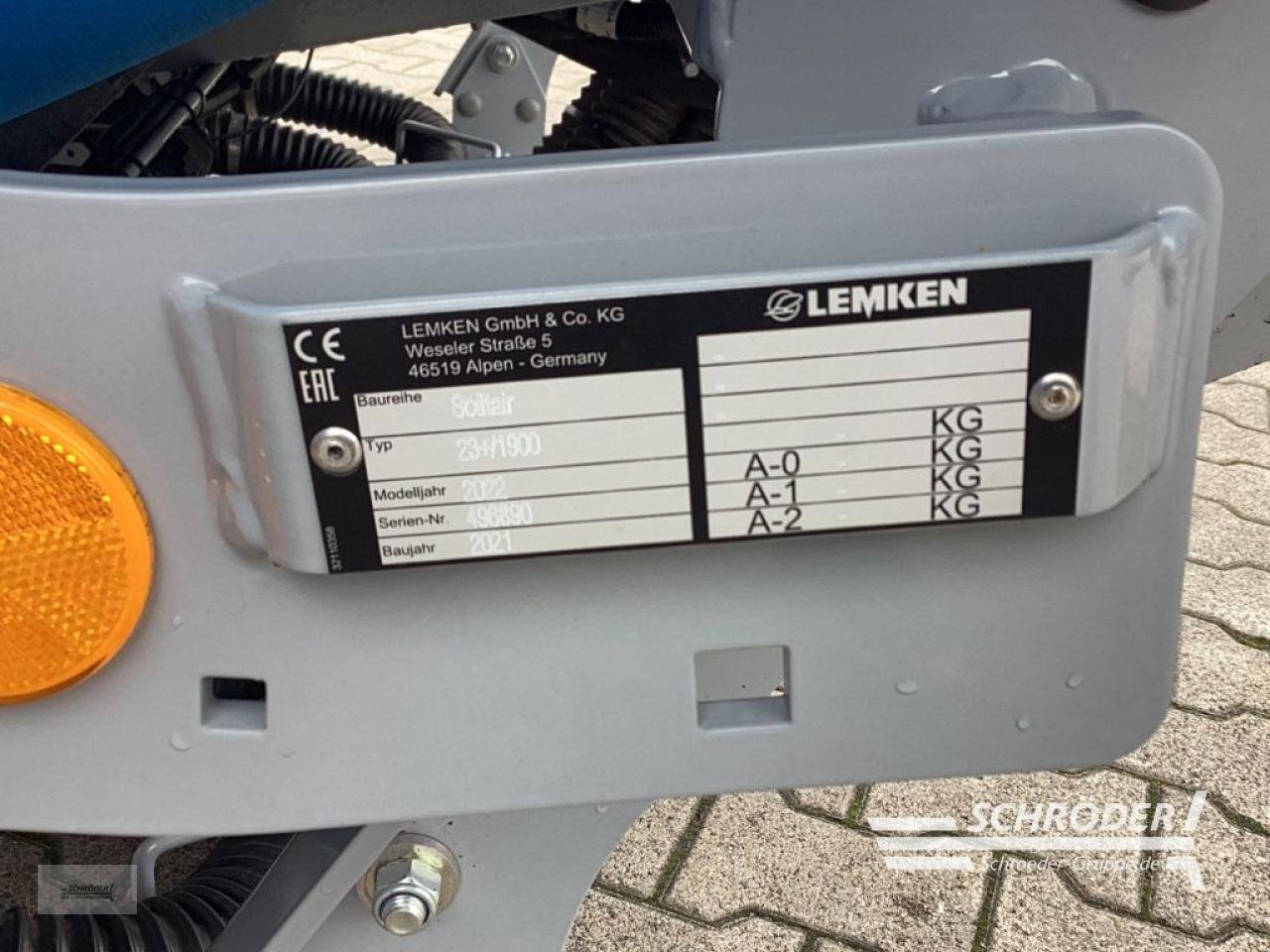 Einzelkornsägerät van het type Lemken AZURIT 9/8.75 K D, Gebrauchtmaschine in Lastrup (Foto 12)