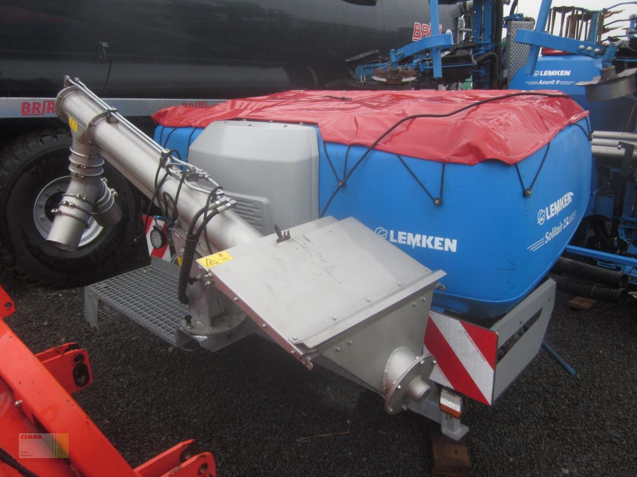 Einzelkornsägerät van het type Lemken AZURIT 9 KD (8.75), 8-reiher, Frontdüngerbehälter SOLITAIR 23 (1.900 L.), Gebrauchtmaschine in Westerstede (Foto 13)