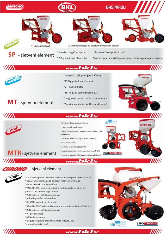 Einzelkornsägerät des Typs Maschio Gaspardo SP 4 FERT Einzelkornsämaschinen, Neumaschine in Rovisce (Bild 11)