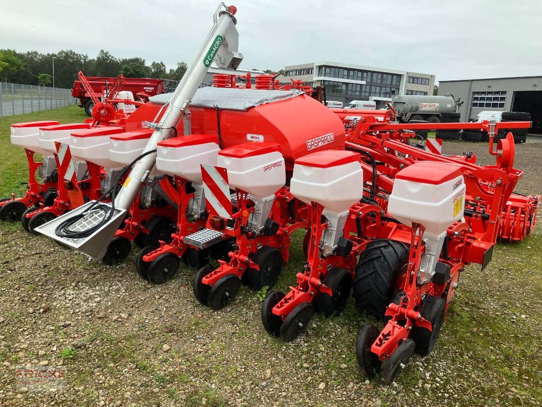 Einzelkornsägerät van het type Maschio Mirka Isotronic 8-reihig mit BB-Düngerstreuer, Neumaschine in Bockel - Gyhum (Foto 4)