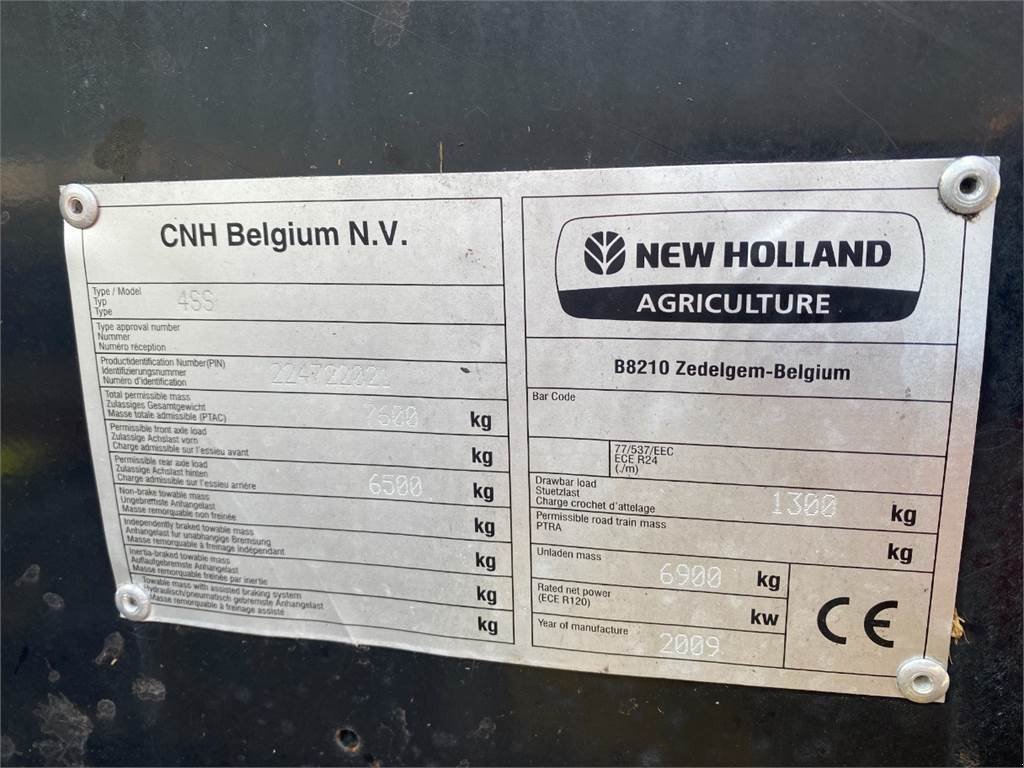 Elektrische Anlage des Typs New Holland BB9060, Gebrauchtmaschine in Hemmet (Bild 18)