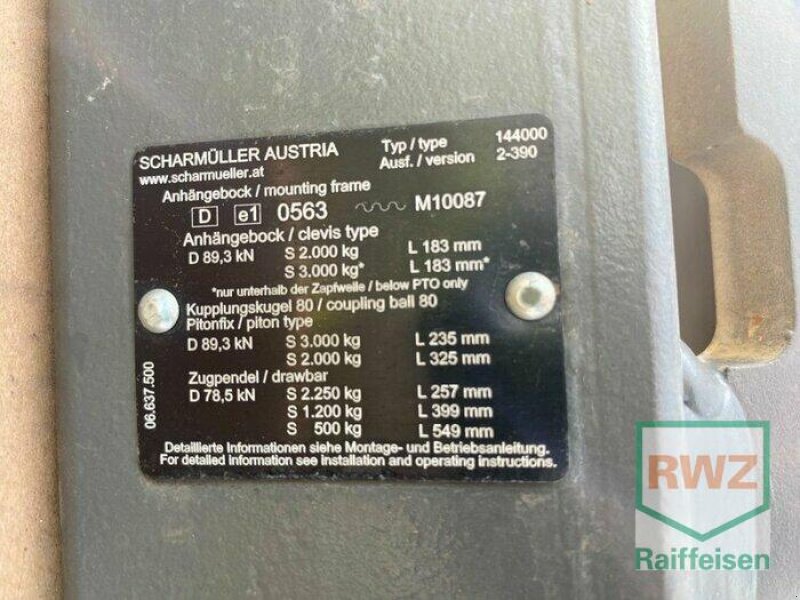 elektronische Zusatzgeräte tip Scharmüller Anhängebock Rasterschlitten 144000, Vorführmaschine in Kruft (Poză 4)