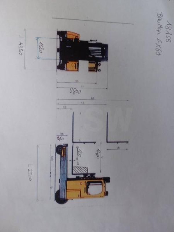 Elektrostapler typu Baumann GX60, Gebrauchtmaschine v senlis (Obrázek 7)