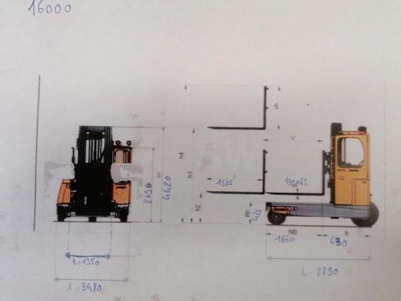 Elektrostapler typu Combilift C4500GTE, Gebrauchtmaschine v senlis (Obrázek 11)