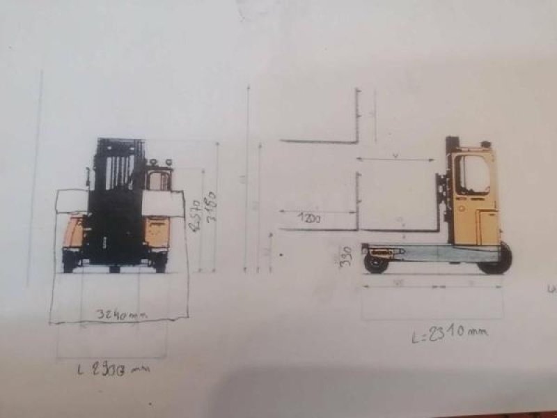 Elektrostapler tip Combilift ESA30, Gebrauchtmaschine in senlis (Poză 8)