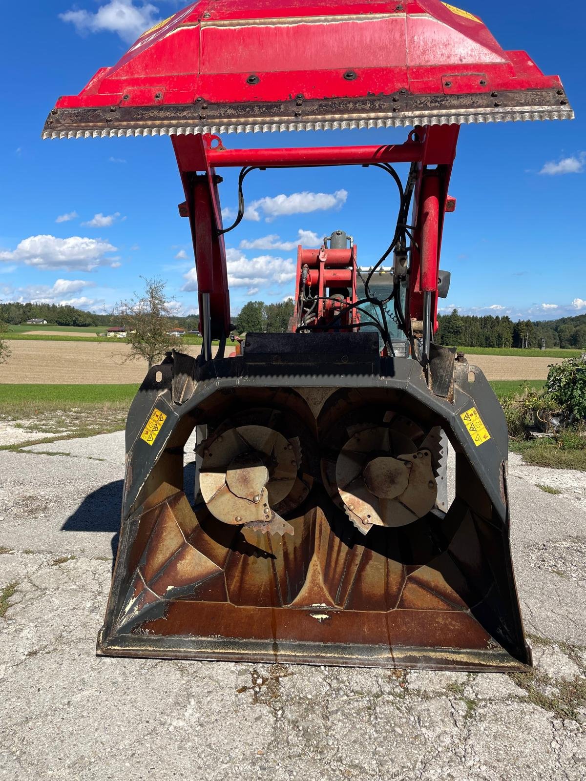 Entnahmefräse van het type VDW Futtermischschaufel 1800 mini, Gebrauchtmaschine in Meggenhofen (Foto 1)