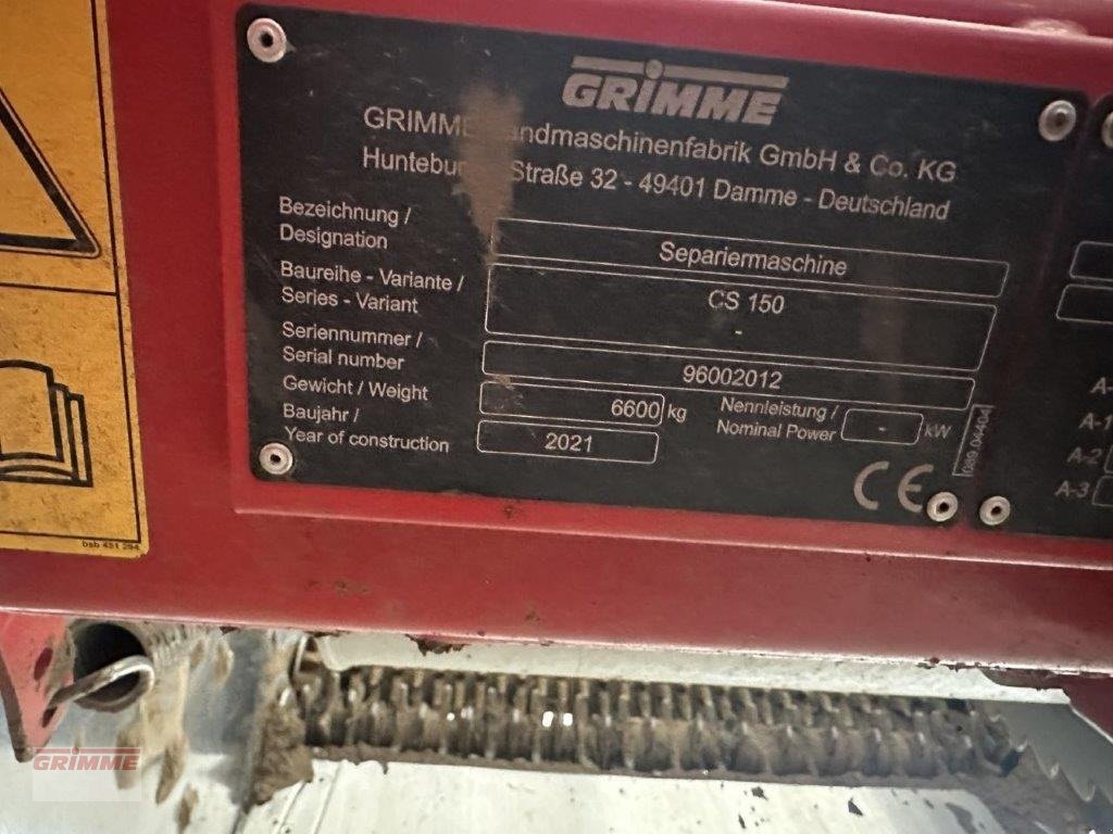 Entsteiner & Beetseparierer del tipo Grimme CS 150 CombiStar XL, Gebrauchtmaschine en Rødkærsbro (Imagen 22)