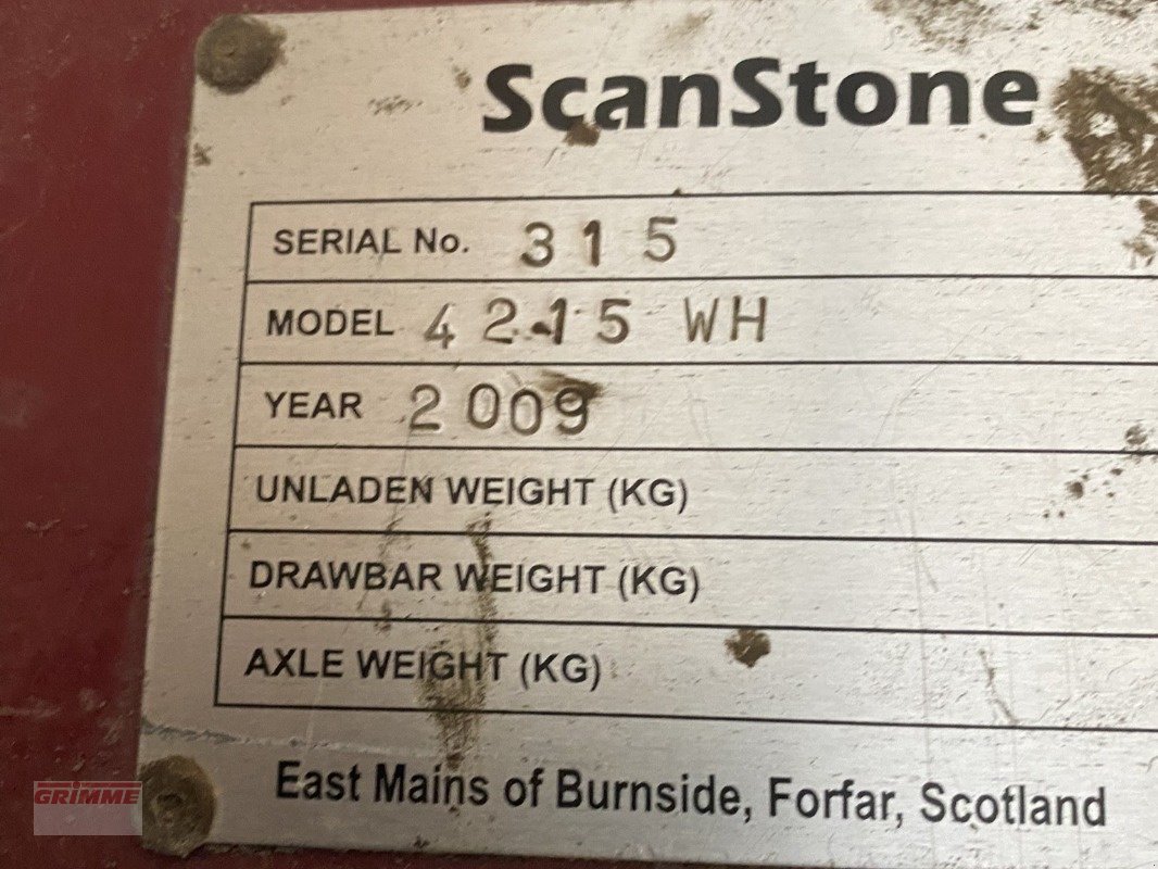 Entsteiner & Beetseparierer Türe ait Scanstone 4215 WH, Gebrauchtmaschine içinde Höganäs (resim 22)