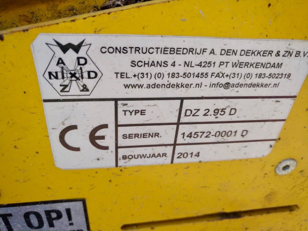 Erntestripper typu Sonstige DZ 2.95 D, Gebrauchtmaschine v Liebenwalde (Obrázek 3)