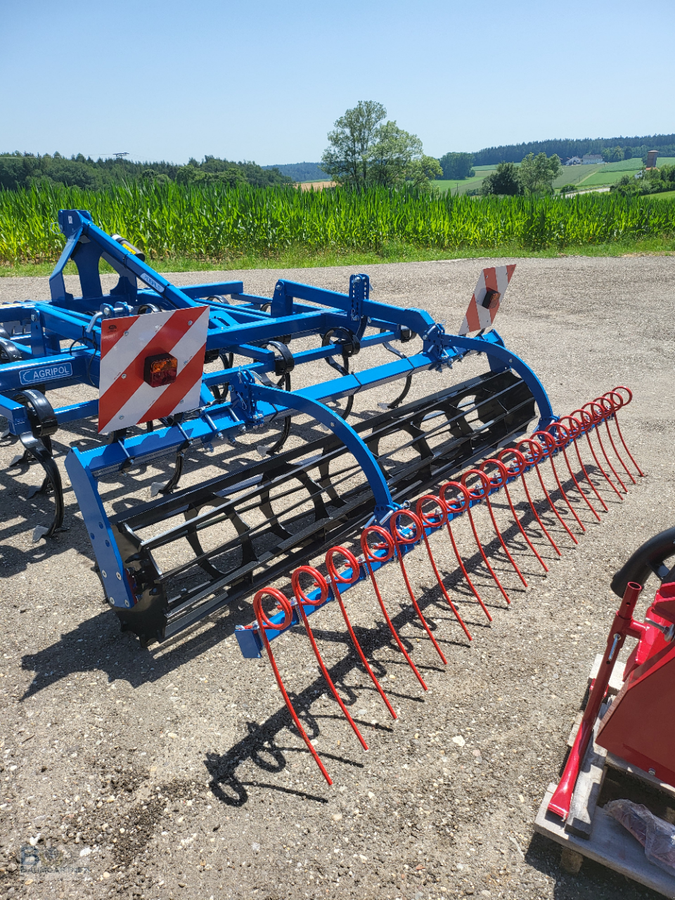 Federzinkengrubber от тип Agripol Leichtgrubber KOBALT 300 T Federzinkenegge mit Striegel, Neumaschine в Frontenhausen (Снимка 6)