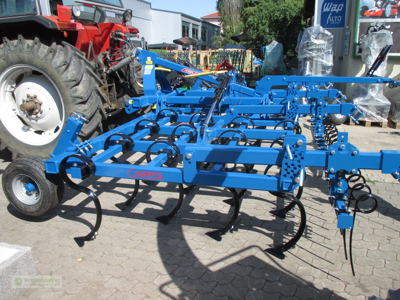 Federzinkengrubber del tipo Agripol Leichtgrubber Kobalt 500 ohne Walzen, mit Striegel, Stützrädern und Beleuchtung, Neumaschine en Feuchtwangen (Imagen 2)