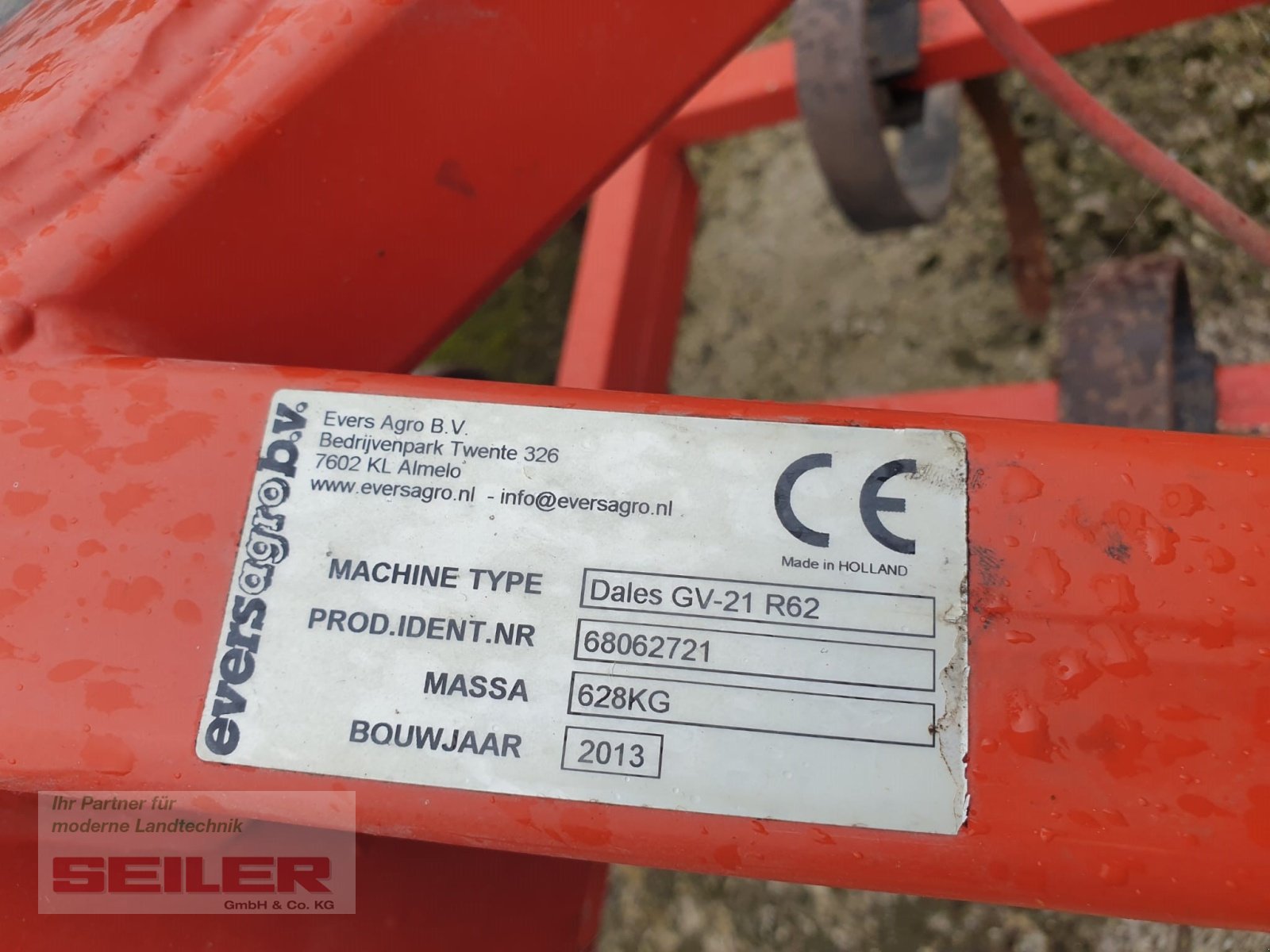 Federzinkengrubber типа Evers Dales GV 21 R62 3m, Gebrauchtmaschine в Ansbach (Фотография 4)