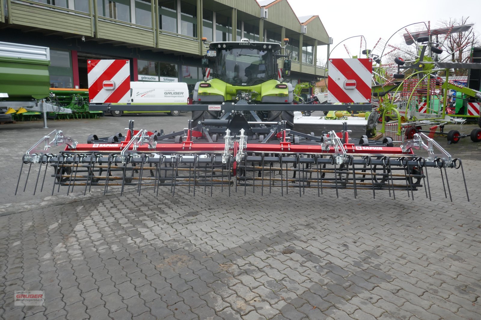 Federzinkengrubber tip Saphir Großfederzinkenegge AllStar Longline 501 -  eingesetzt, Neumaschine in Dorfen (Poză 4)