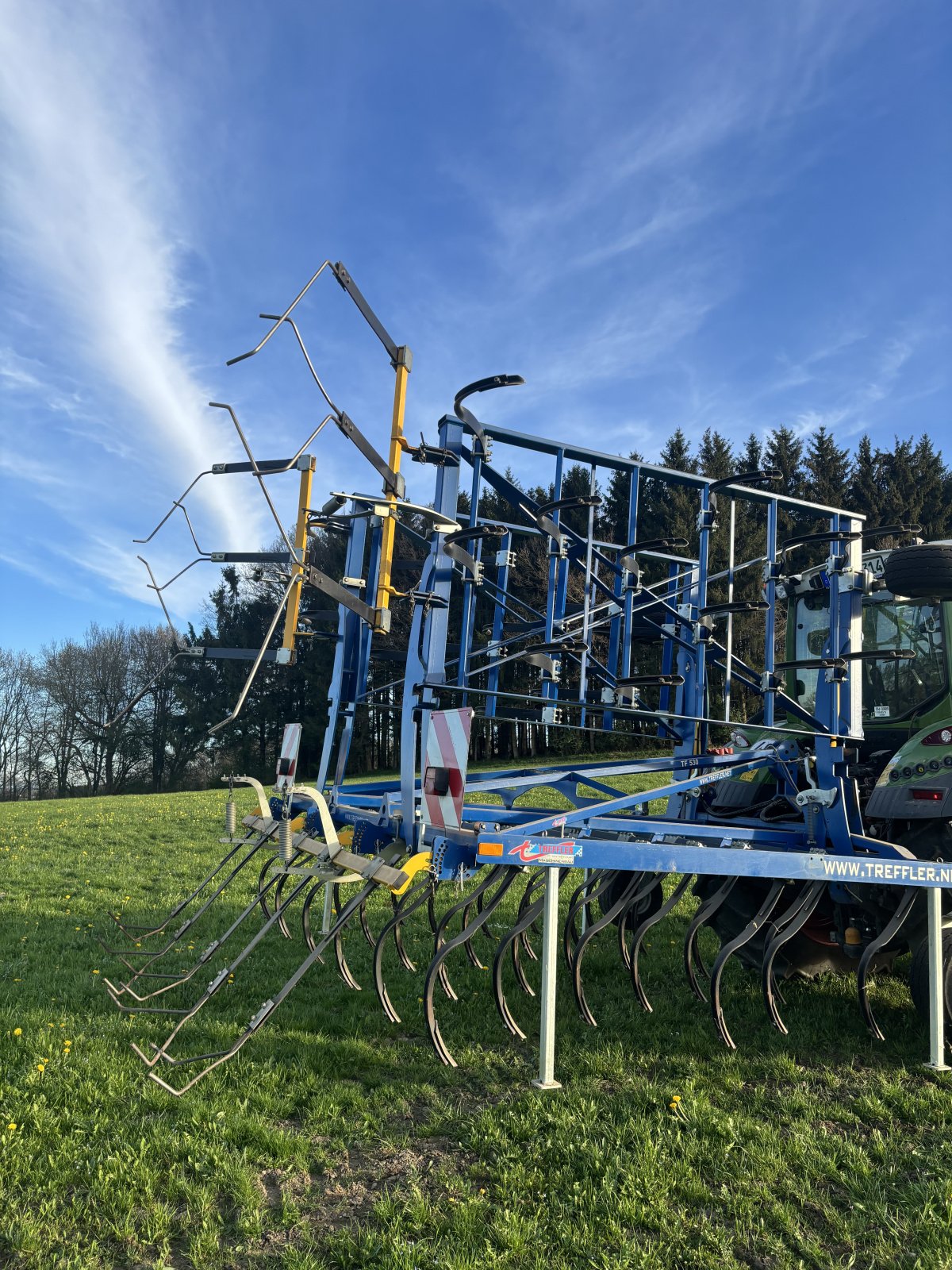 Federzinkengrubber van het type Treffler TF 530, Gebrauchtmaschine in Tussenhausen (Foto 2)