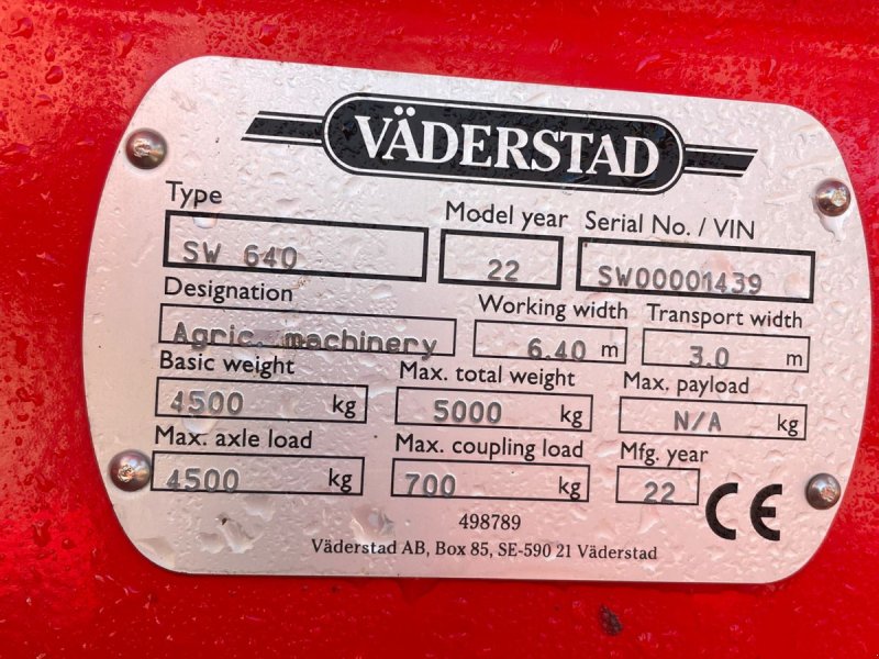 Federzinkengrubber του τύπου Väderstad swift 640, Gebrauchtmaschine σε Neutraubling (Φωτογραφία 1)