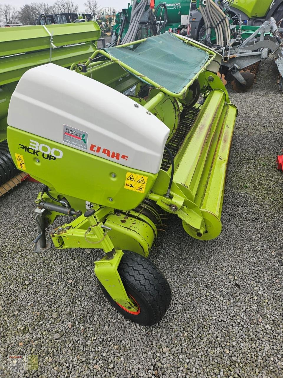 Feldhäcksler Pick-up Türe ait CLAAS PICK UP PU 300 PRO T, für JAGUAR 800 – 900, Gebrauchtmaschine içinde Westerstede (resim 6)