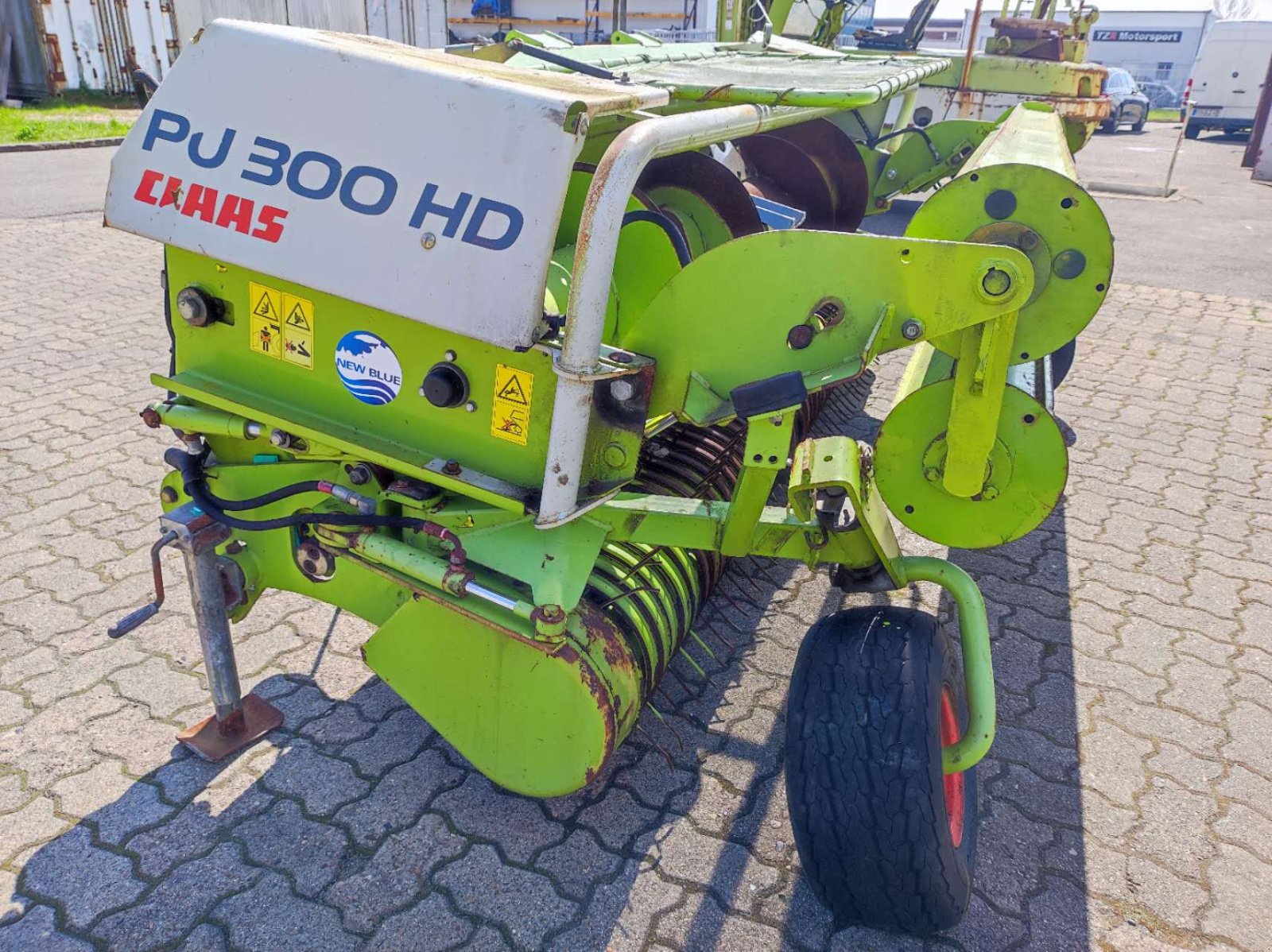 Feldhäcksler Pick-up van het type CLAAS PU 300, Gebrauchtmaschine in Westertimke (Foto 7)