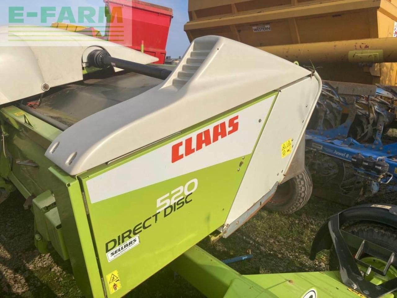 Feldhäcksler tipa CLAAS DIRECT DISC 520 HEADER, Gebrauchtmaschine u LETHAM, FORFAR (Slika 5)