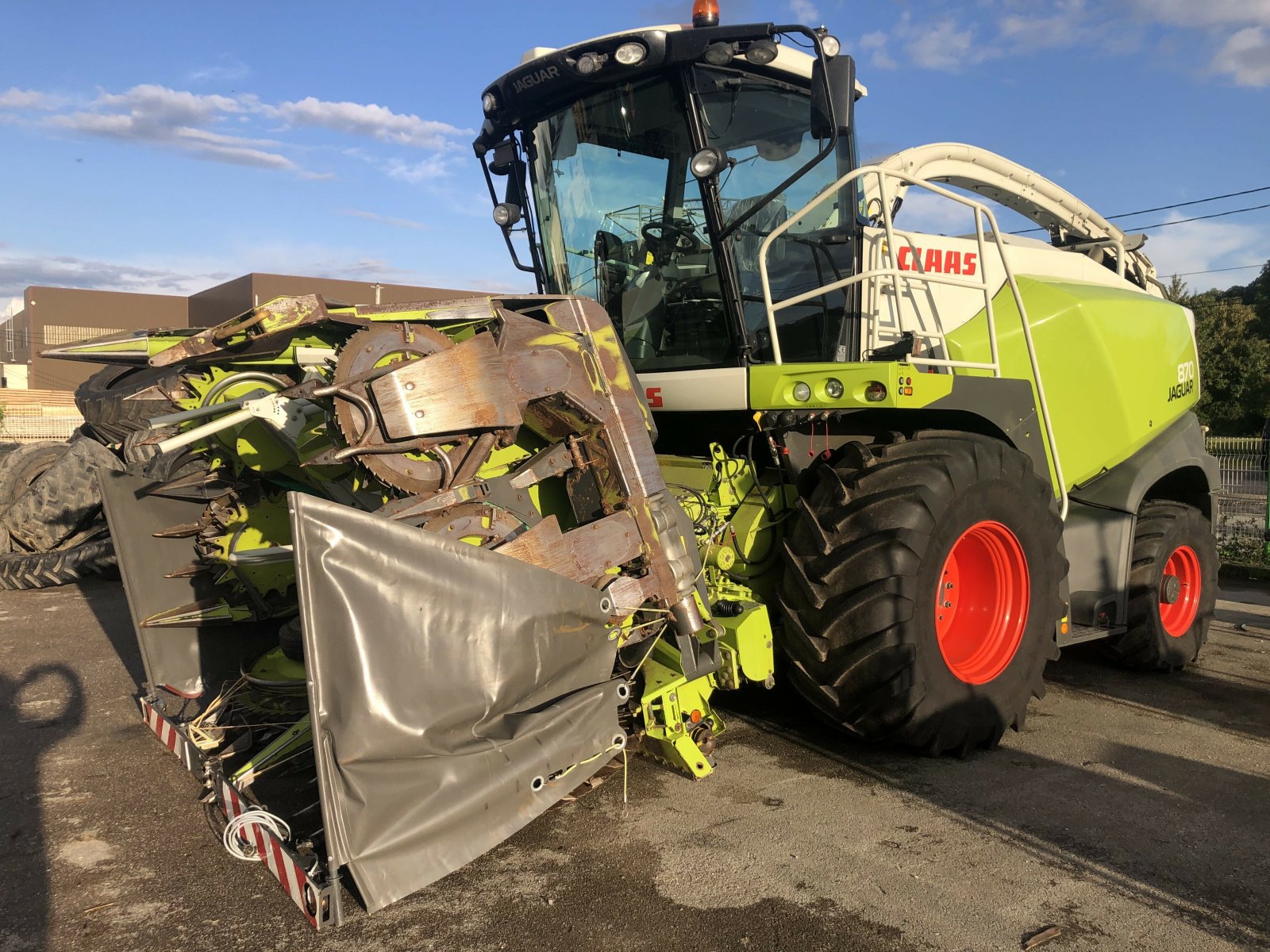 Feldhäcksler типа CLAAS ENSILEUSE JAGUAR 870, Gebrauchtmaschine в BLENDECQUES (Фотография 1)