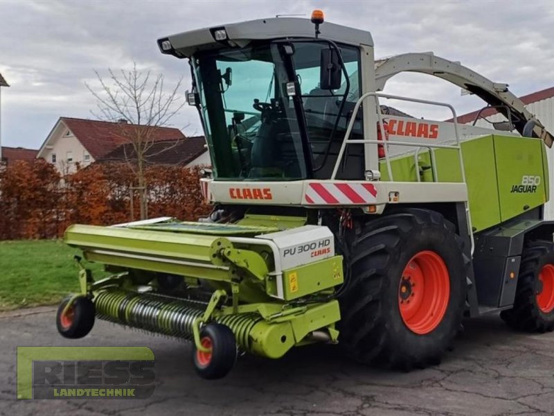 Feldhäcksler typu CLAAS JAGUAR 850 Speedstar 492 PU 300 HD, Gebrauchtmaschine v Homberg (Ohm) - Maulbach