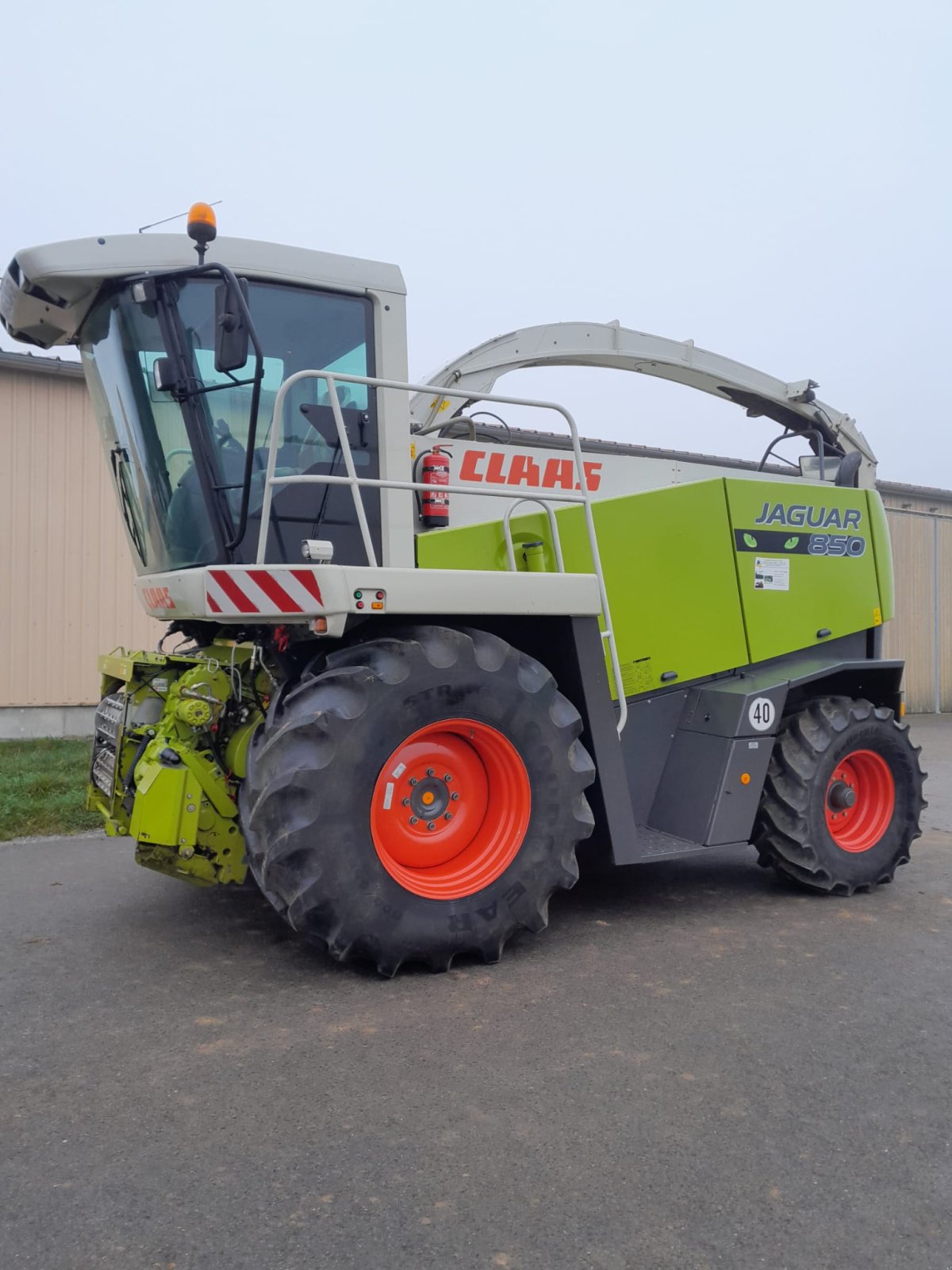 Feldhäcksler tip CLAAS Jaguar 850 Speedstar, Gebrauchtmaschine in Uffenheim (Poză 2)