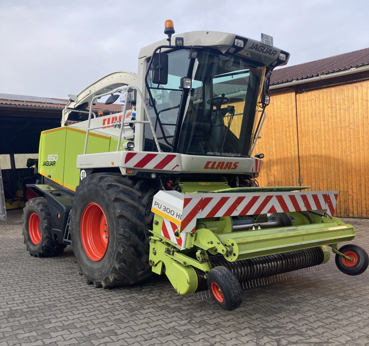 Feldhäcksler du type CLAAS Jaguar 850 Speedstar, Gebrauchtmaschine en Eschlkam (Photo 1)