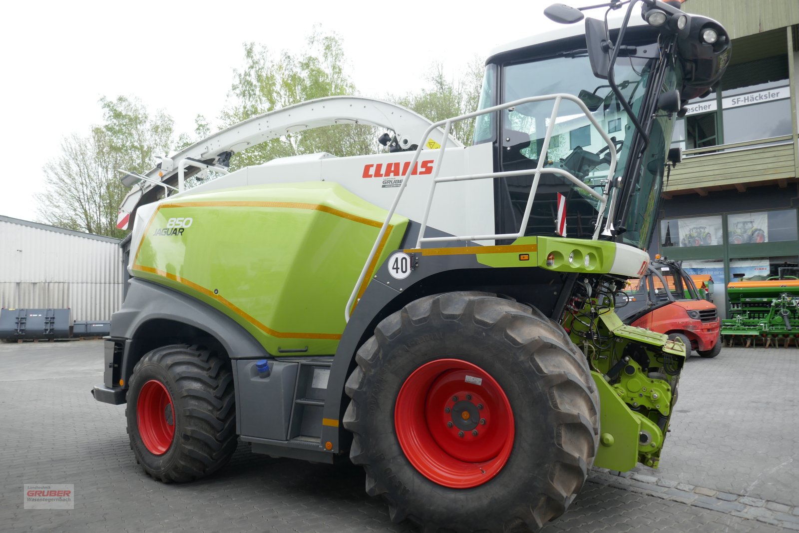 Feldhäcksler van het type CLAAS Jaguar 850, Gebrauchtmaschine in Dorfen (Foto 5)