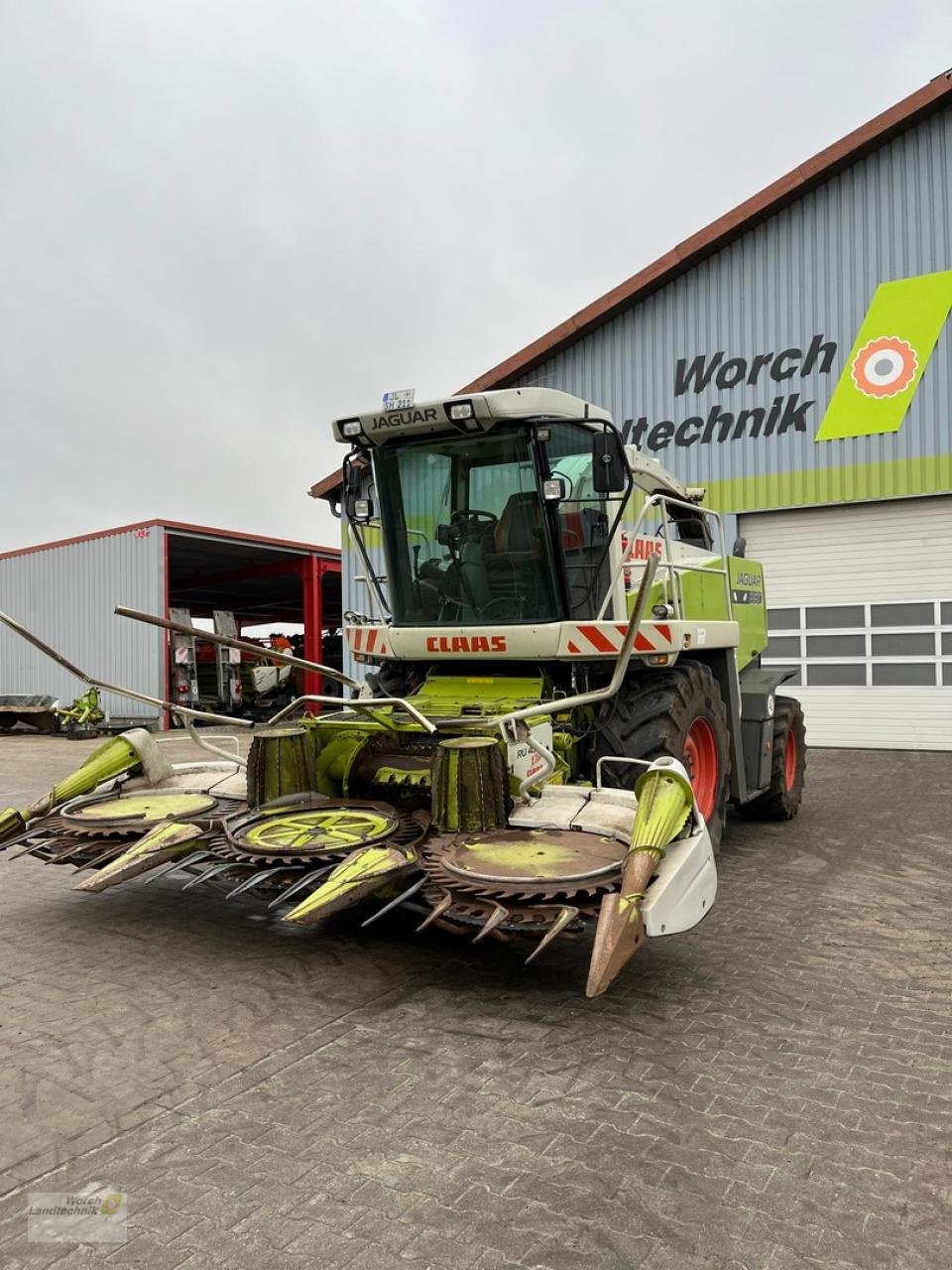 Feldhäcksler typu CLAAS Jaguar 850, Gebrauchtmaschine w Schora (Zdjęcie 1)