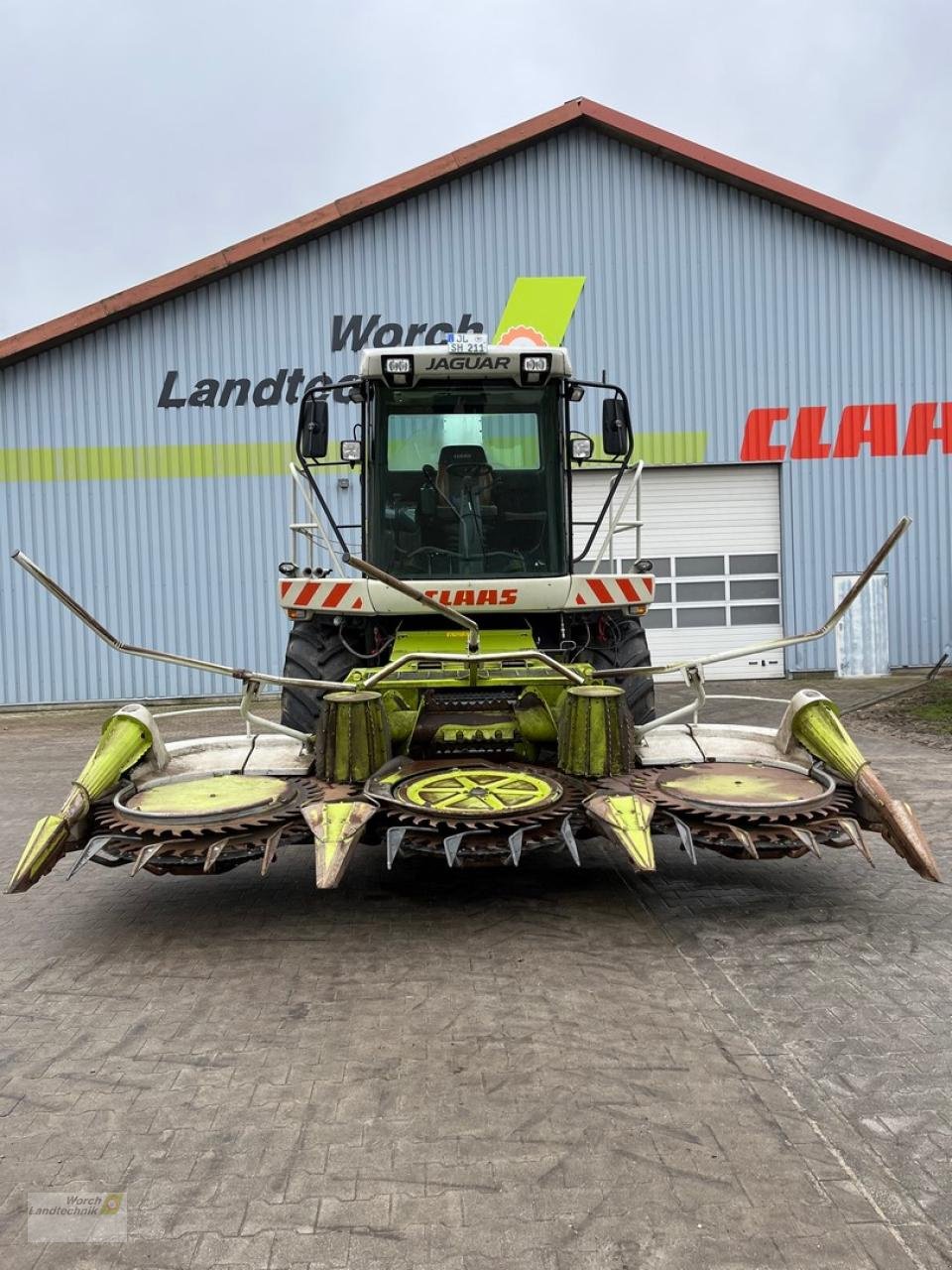 Feldhäcksler typu CLAAS Jaguar 850, Gebrauchtmaschine w Schora (Zdjęcie 2)