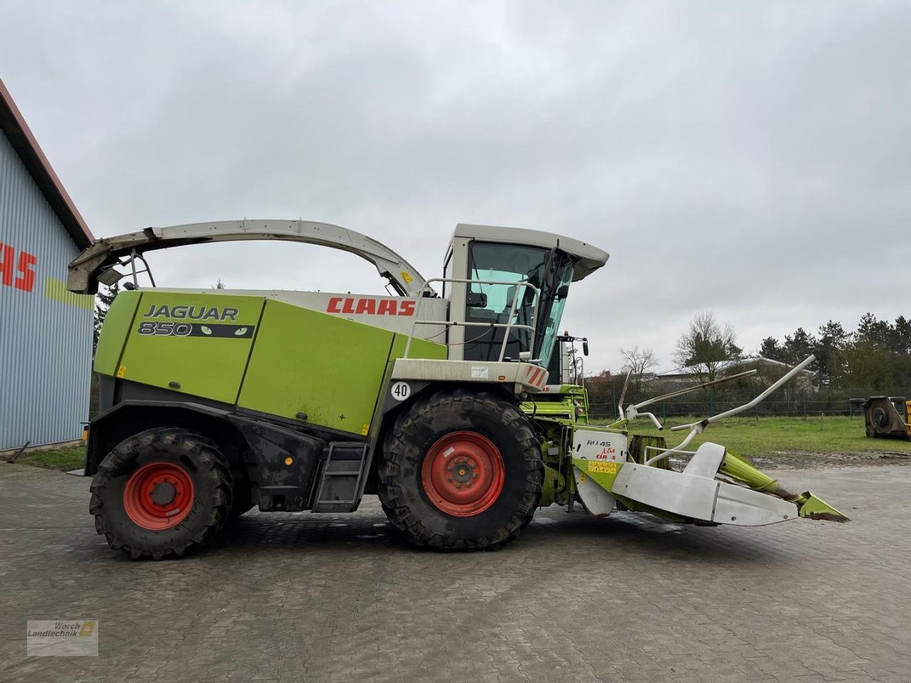 Feldhäcksler typu CLAAS Jaguar 850, Gebrauchtmaschine w Schora (Zdjęcie 4)